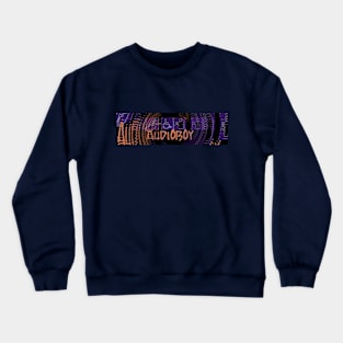 A/B Party Banner Crewneck Sweatshirt